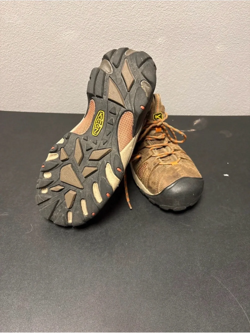 Men's Keen Utility Flint Steel Toe Boots, Size 9.5